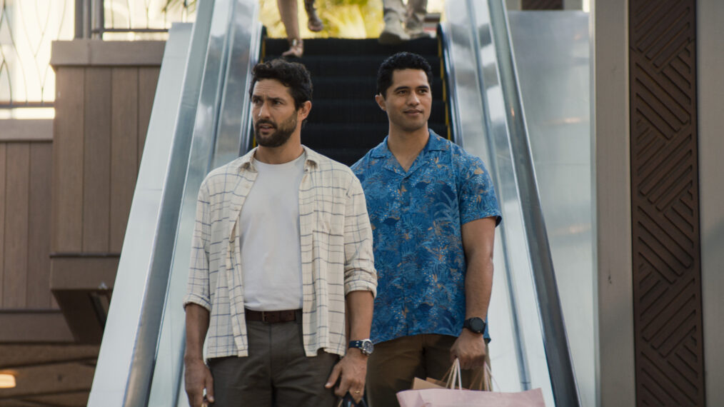 Noah Mills and Alex Tarrant on 'NCIS: Hawai'i'