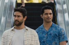 Noah Mills and Alex Tarrant on 'NCIS: Hawai'i'