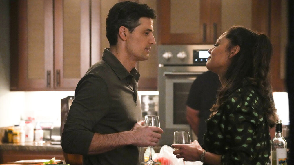 Enver Gjokaj and Vanessa Lachey on 'NCIS: Hawai'i'