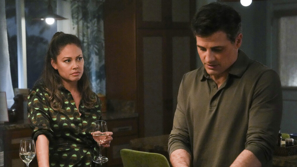 Vanessa Lachey and Enver Gjokaj on 'NCIS: Hawai'i'