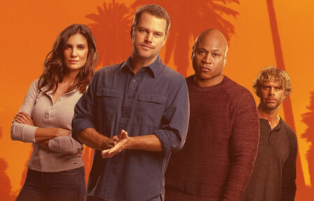 Daniela Ruah, Chris O'Donnell, LL Cool J, and Eric Christian Olsen