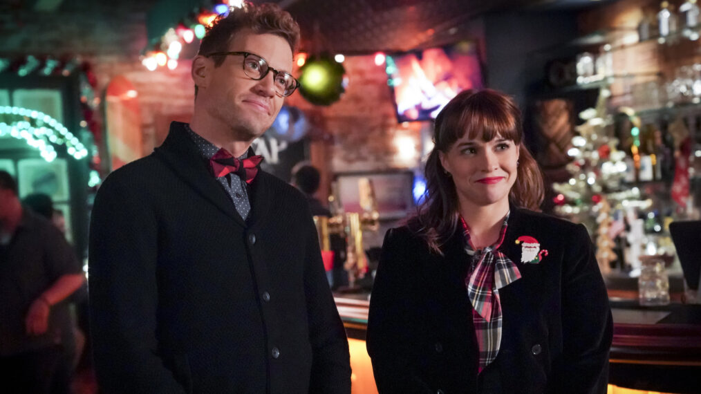 Barrett Foa and Renee Felice Smith in 'NCIS: Los Angeles'