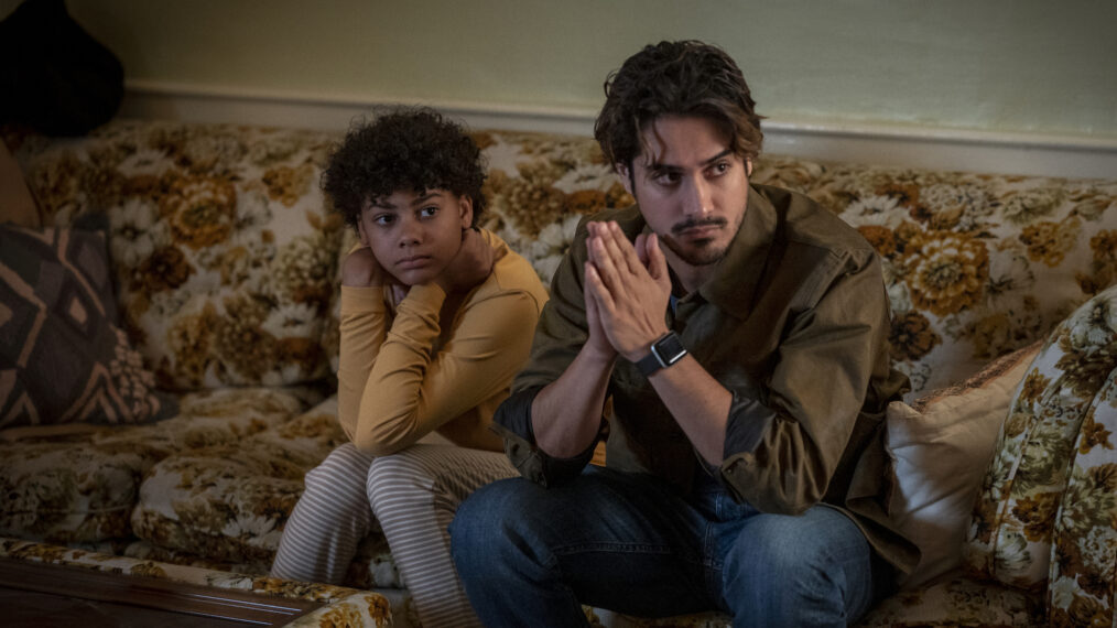 Zariella Langford as Charlie and Avan Jogia as Jack in 'Orphan Black: Echoes'