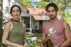 Krysten Ritter and Avan Jogia in 'Orphan Black: Echoes'