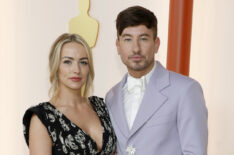 Alyson Sandro and Barry Keoghan arrive at the 2023 Oscars