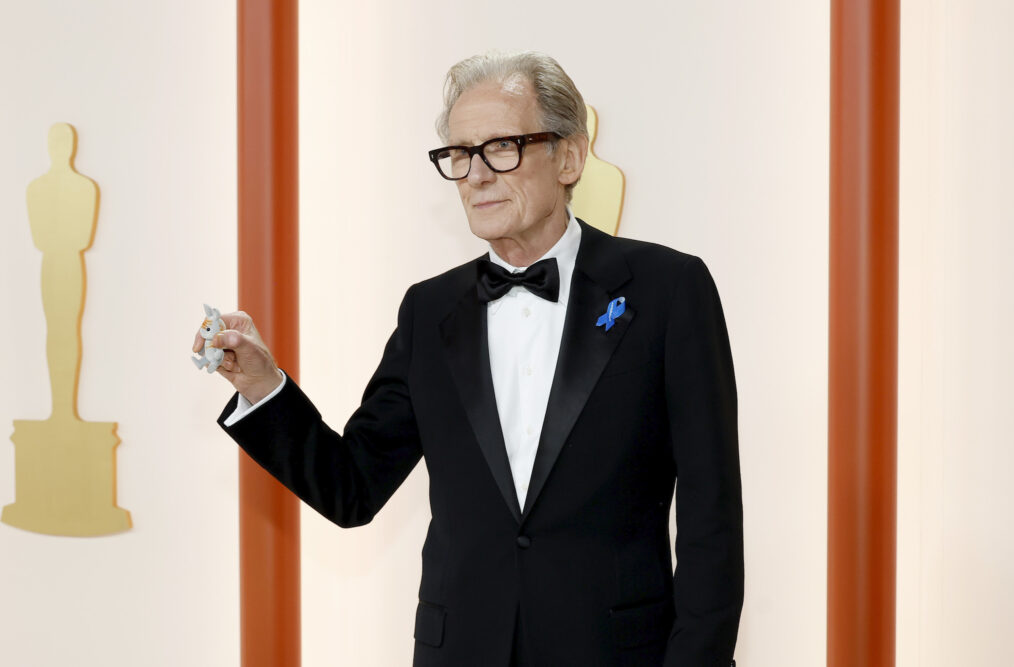 Bill Nighy arrives at the 2023 Oscars