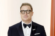 Brendan Fraser arrives at the 2023 Oscars