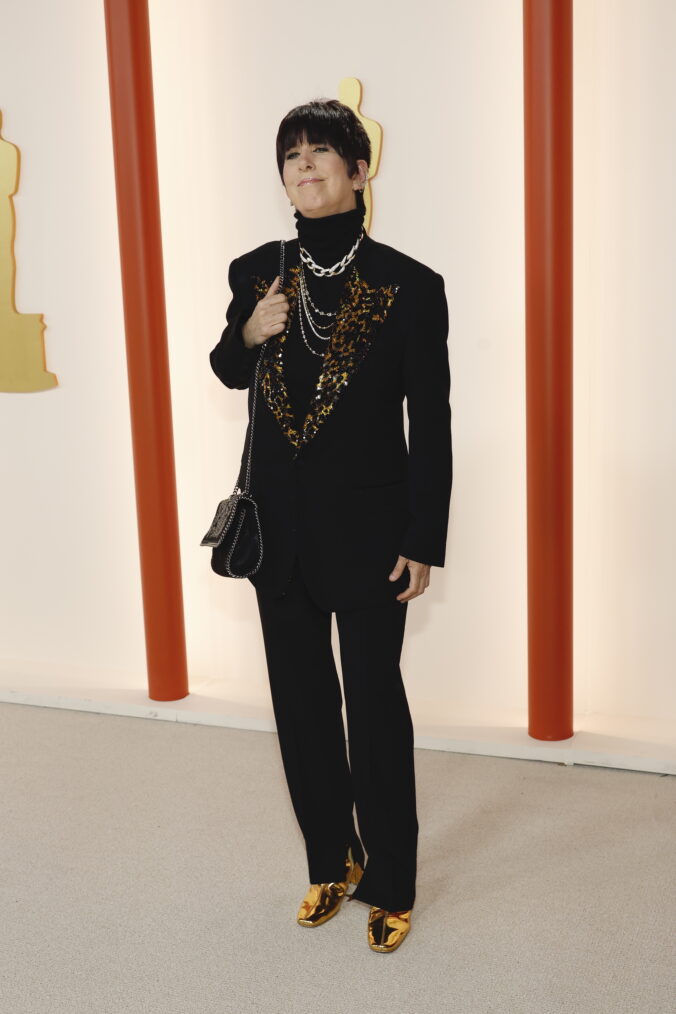 Diane Warren arrives at the 2023 Oscars