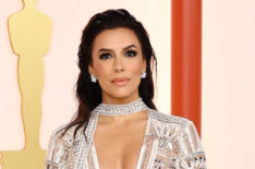 Eva Longoria arrives at the 2023 Oscars