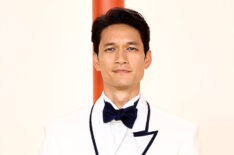 Harry Shum Jr. arrives at the 2023 Oscars