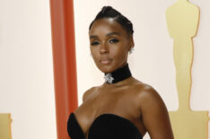 Janelle Monae arrives at the 2023 Oscars