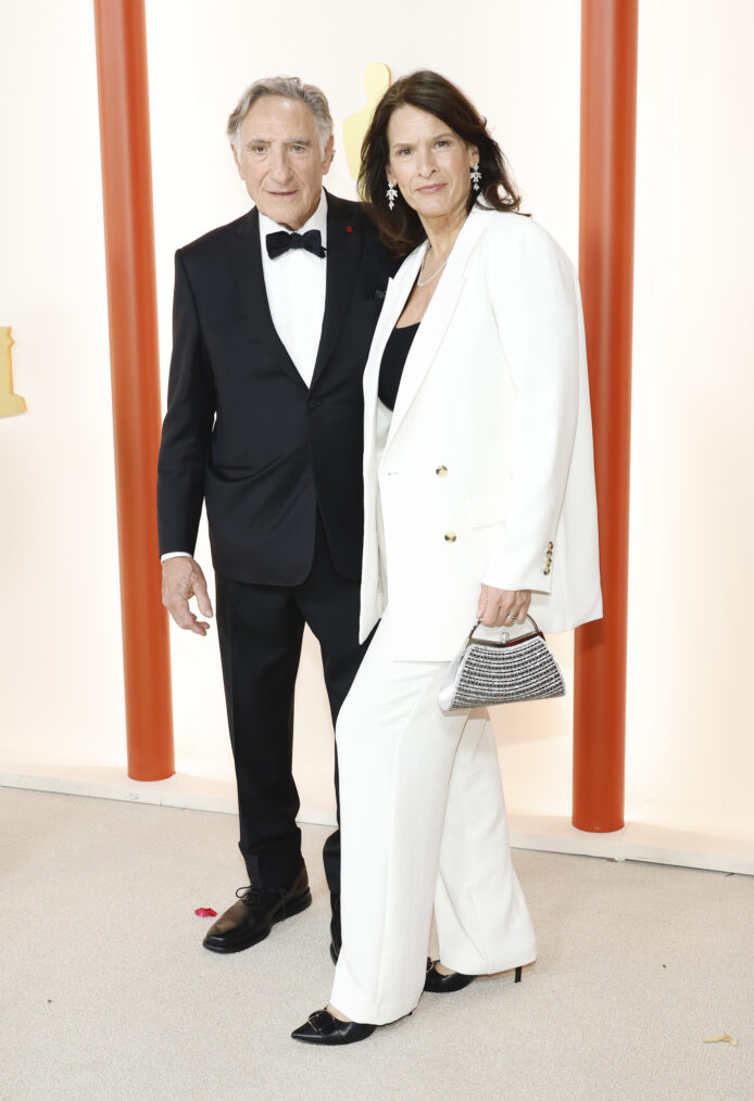Judd Hirsch and Kathryn Danielle arrive at the 2023 Oscars
