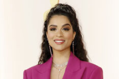 Lilly Singh arrives at the 2023 Oscars