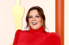 Melissa McCarthy arrives at the 2023 Oscars