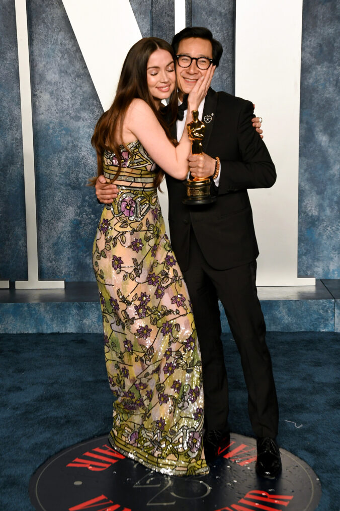 Ana de Armas and Ke Huy Quan at 2023 Oscars
