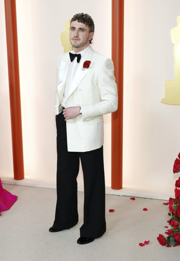 Paul Mescal arrives at the 2023 Oscars