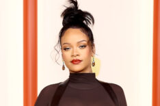 Rihanna arrives at the 2023 Oscars