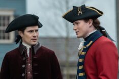 David Berry and Charles Vandervaart in 'Outlander' Season 7