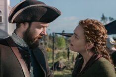 Richard Rankin and Sophie Skelton in 'Outlander' Season 7