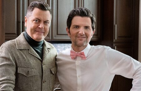 Nick Offerman and Adam Scott in 'Party Down' Season 3