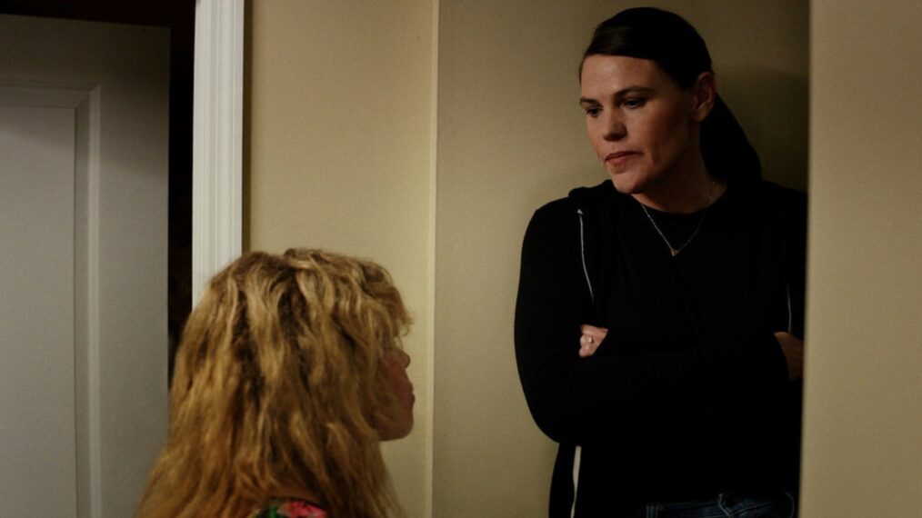 Clea DuVall with Natasha Lyonne in 'Poker Face' Season 1