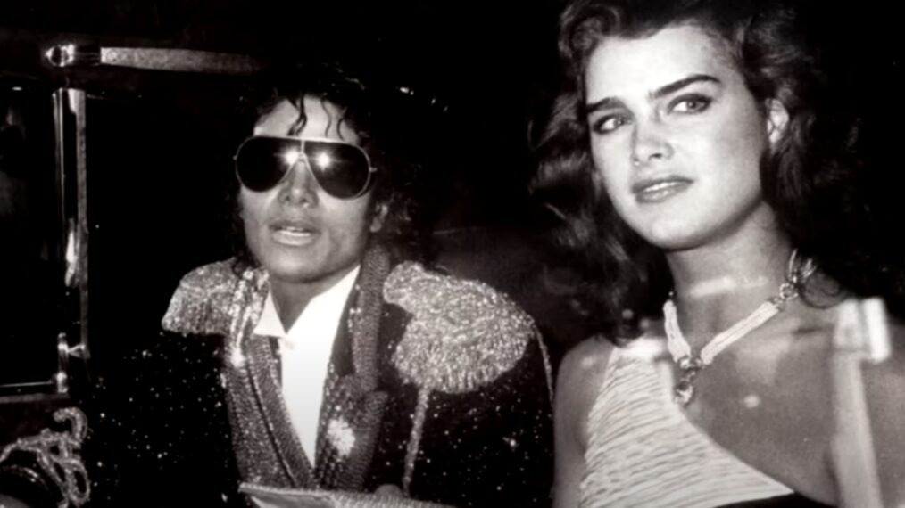 Michael Jackson and Brooke Shields as seen in 'Pretty Baby: Brooke Shields' on Hulu