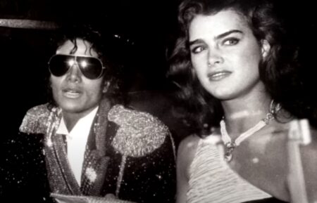 Michael Jackson and Brooke Shields as seen in 'Pretty Baby: Brooke Shields' on Hulu