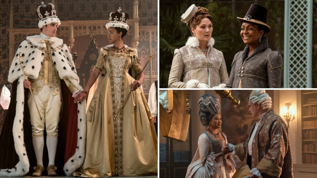 The cast of 'Queen Charlotte: A Bridgerton Story' for Netflix