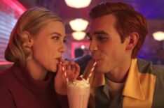 Lili Reinhart and KJ Apa in 'Riverdale' Season 7