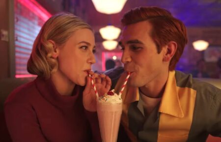 Lili Reinhart and KJ Apa in 'Riverdale' Season 7