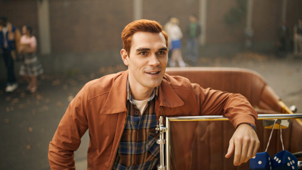 KJ Apa in the 'Riverdale' Season 7 premiere