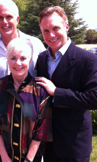 Shirley Jones and her son Ryan Cassidy