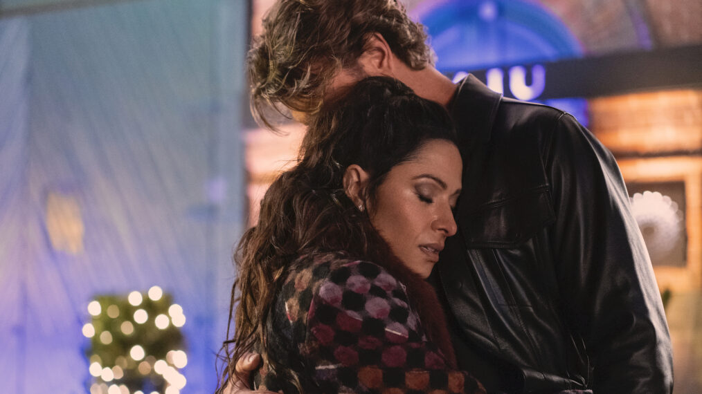 Sarah Shahi and Adam Demos in 'Sex/Life' Season 2