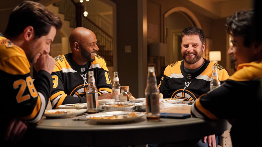 Romany Malco, James Roday Rodriguez, and David Giuntoli in 'A Million Little Things'