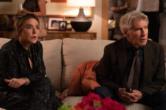 Christa Miller and Harrison Ford in 'Shrinking'