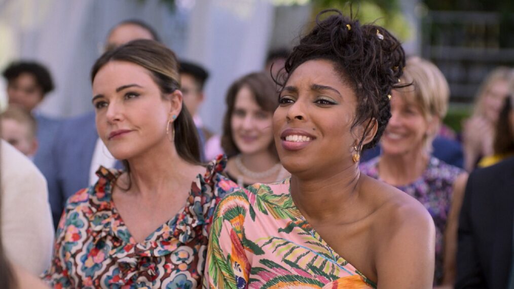 Christa Miller and Jessica Williams in 'Shrinking' Season 1