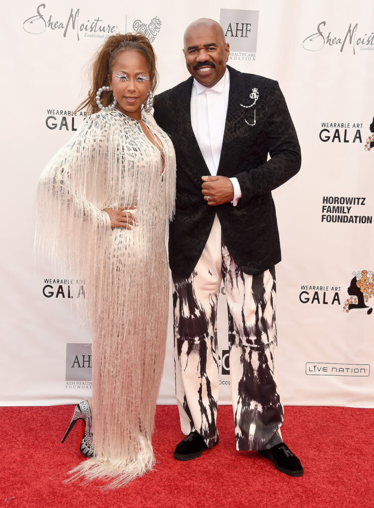 Steve and Marjorie Harvey at the Met Gala