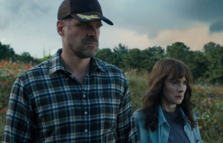 David Harbour and Winona Ryder in 'Stranger Things' Season 4