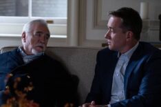 Brian Cox and Matthew Macfadyen in 'Succession' Season 4