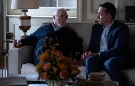 Brian Cox and Matthew Macfadyen in 'Succession' Season 4