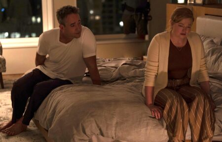 Matthew Macfadyen and Sarah Snook in 'Succession' Season 4