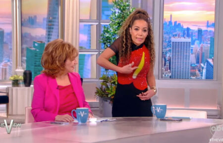 Joy Behar and Sunny Hostin on The View