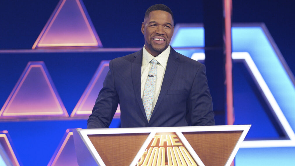 Michael Strahan of 'The $100,000 Pyramid'