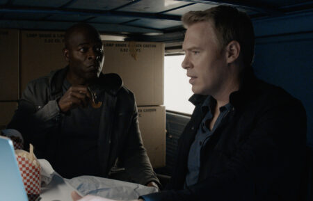 Hisham Tawfiq and Diego Klattenhoff in 'The Blacklist'