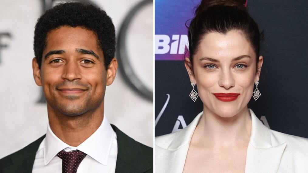 Alfed Enoch and Jessica De Gouw for 'The Couple Next Door'