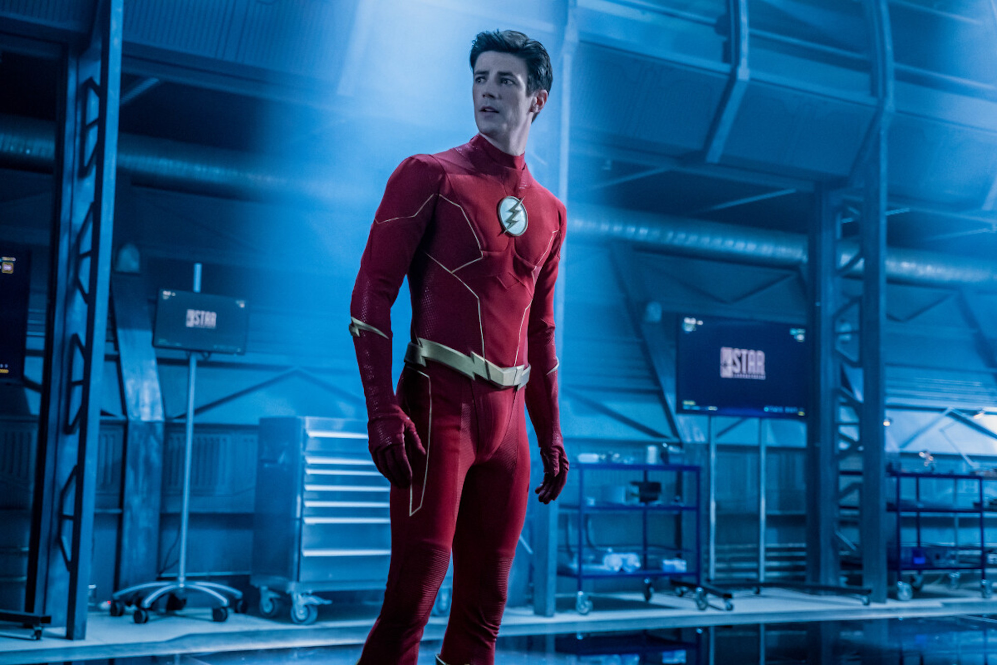 Grant Gustin in 'The Flash'