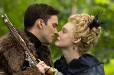 Nicholas Hoult and Elle Fanning in 'The Great' Season 3