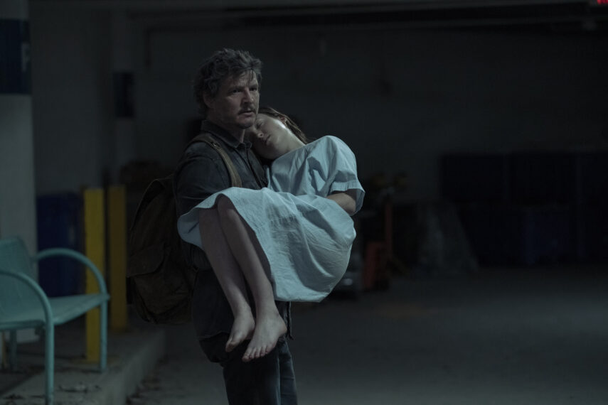 Pedro Pascal and Bella Ramsey in 'The Last of Us'