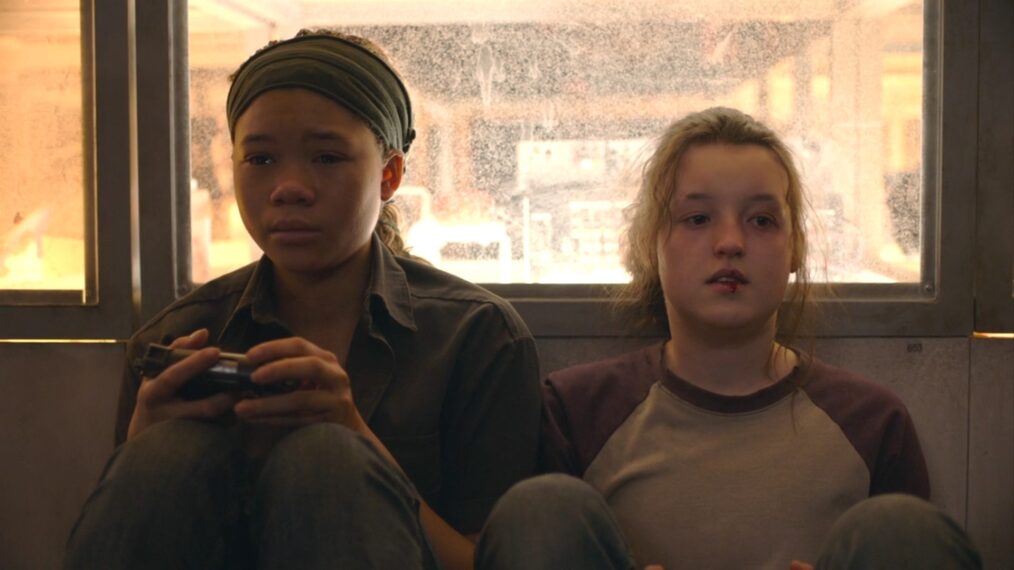 Storm Reid and Bella Ramsey in 'The Last of Us'