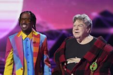 George Wendt as the Moose with Nick Cannon on 'The Masked Singer' - Season 9
